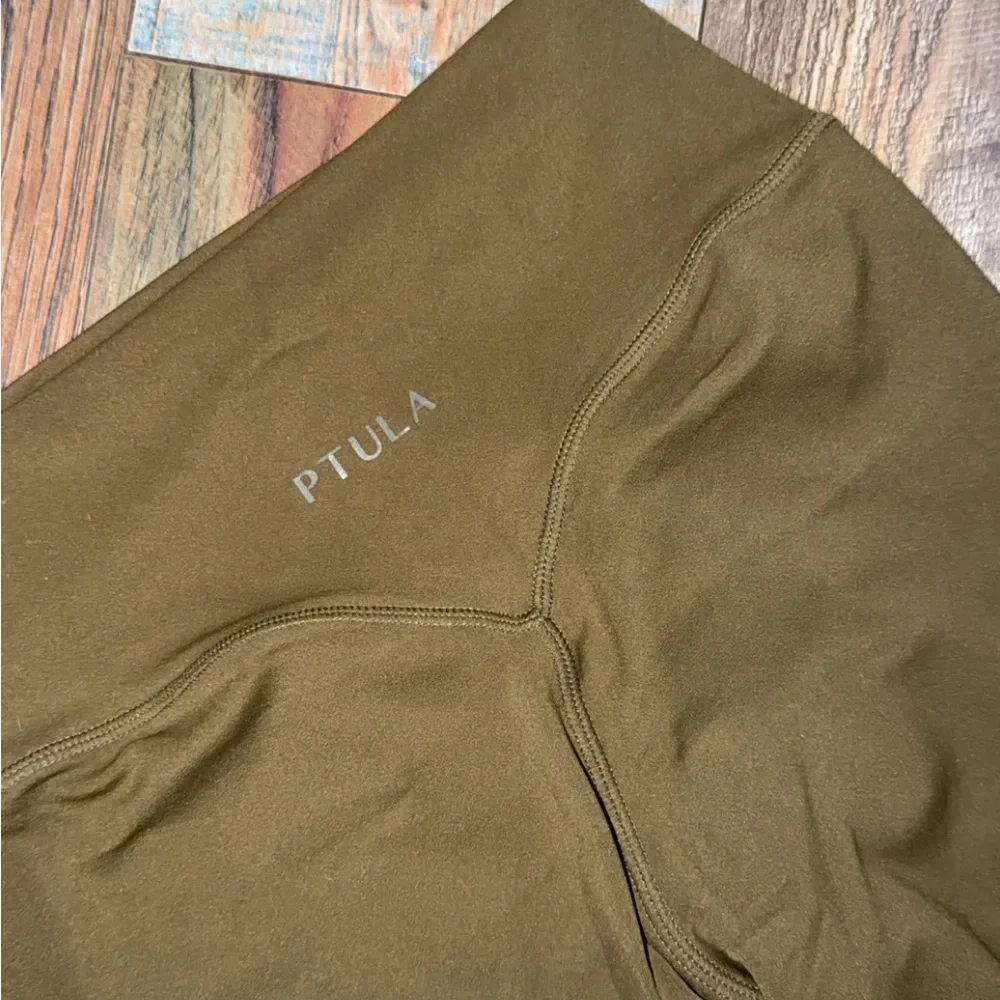 P'tula Olive Green Leggings - Picture 2 of 3